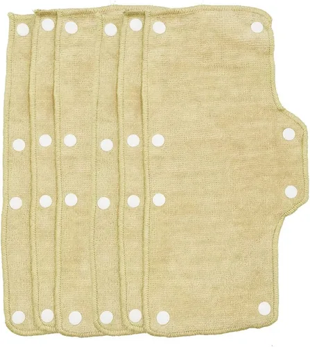 Miniatura 32 de NAEE Banda transpirable púrpura para casco duro Lavable Terciopelo Algodón Banda para casco duro abrochable (3, Púrpura)