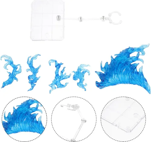 Miniatura 5 de iplusmile Soporte para Figuras de Acción, Base Soporte de Exhibición para Figuras de Acción de Ensamblaje, Base de Soporte para Modelo de Muñeca