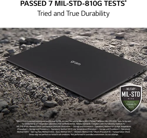 Miniatura 9 de LG gram (2022) 14Z90Q - Laptop ultraligera, pantalla IPS de 14 pulgadas (1920 x 1200), procesador Intel Evo 12ª generación i7 1260P, 32 GB LPDDR5