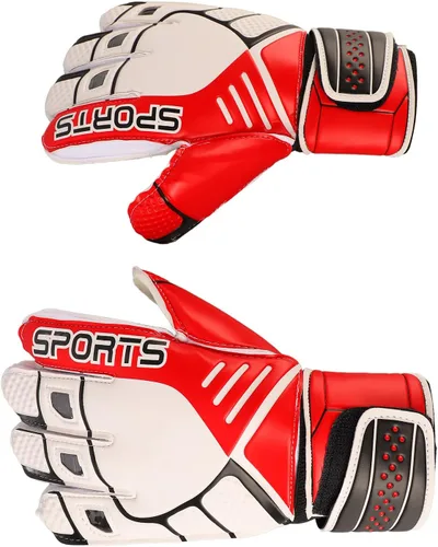Miniatura 4 de Guantes de portero de fútbol fútbol antideslizantes de látex guantes de portero de fútbol para adultos