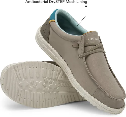 Miniatura 3 de Hey Dude Wally Adv - Mocasines de hombre con cordones para hombre, cómodos y ligeros
