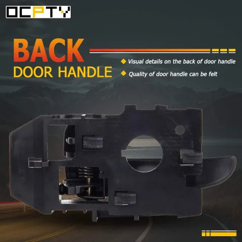 Miniatura 6 de OCPTY Manija de puerta Interior Pasajero Lado Derecho Reemplazo Ajuste 2001-2006 para Hyundai Elantra Manija Interior Puerta Negro