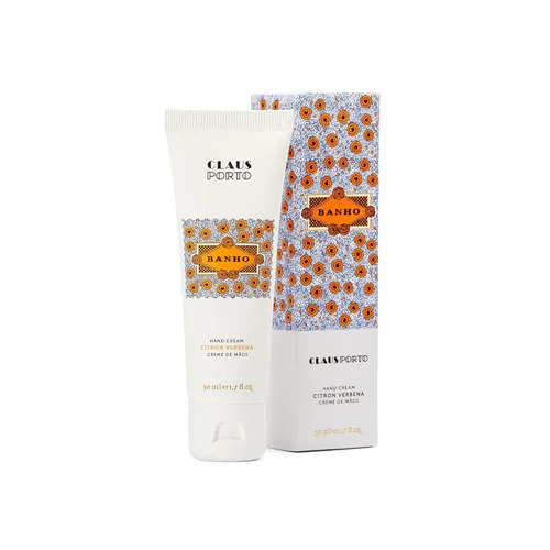 Claus Porto Crema de manos Banho, Verbena de cítrico, 1.7 onzas líquidas