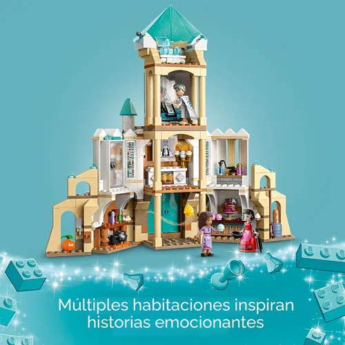 Miniatura 3 de LEGO Disney Wish: Castillo del Rey Magnifico 43224 Juego de Construcción, un Juego de Colección para Niños de 7 años en adelante para Recrear sus