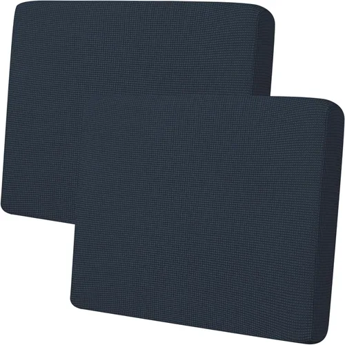 Miniatura 77 de Easy-Going - 4 Fundas de cojín elásticas para sofá seccional, izquierda/derecha, en forma de L, funda de asiento antideslizante, suave, flexible
