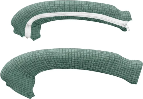 Miniatura 60 de Forcheer - Fundas elásticas para reposabrazos de silla de oficina, resistentes al agua, de Spandex y Jacquard, para sillas de oficina y computadora