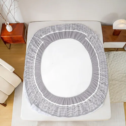 Miniatura 6 de Lindo juego de sábanas de elefante, tamaño individual, juego de ropa de cama de elefante de dibujos animados para niñas, niños y adolescentes