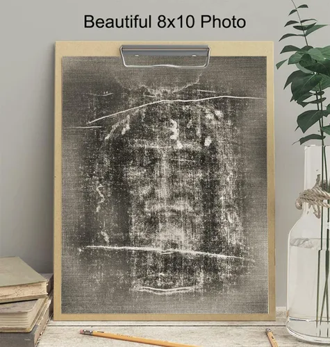 Miniatura 4 de Decoración de pared de Jesús - Jesucristo - Imagen de la Sábana Santa de Turín - Arte de pared con foto - Regalos católicos, decoración religiosa