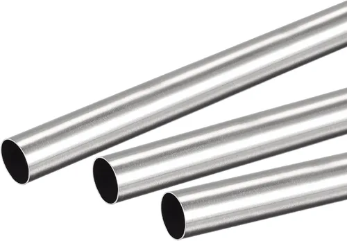 uxcell Tubo redondo de acero inoxidable 304 0.354 in OD 0.008 in espesor de pared 11.811 in longitud 3 piezas