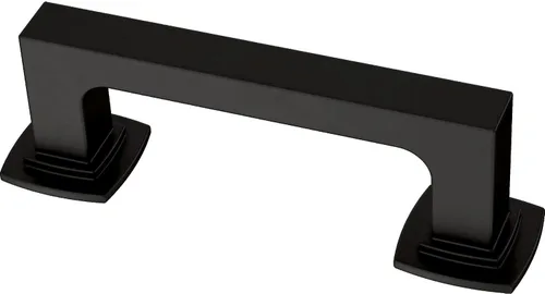 Miniatura 12 de Franklin Brass P41770K-FB-C - Tirador Parow, de 3-3/4 pulgadas (96 mm), color negro mate