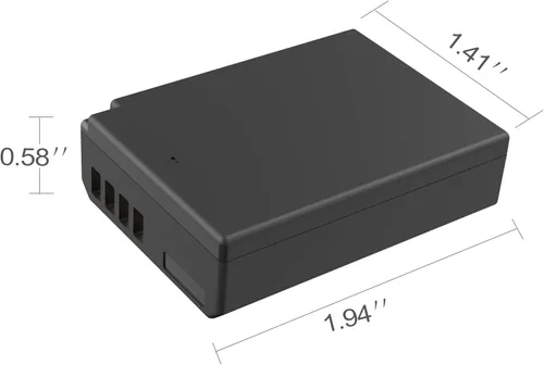 Miniatura 9 de LP LP-E10 Batería recargable, cargador compatible con Canon EOS Rebel T7, T6, T5, T3, T100, 4000D, 3000D, 2000D, 1500D, 1300D, 1200D, 1100D y más 1