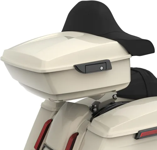 Miniatura 67 de Moto Onfire King Tour - Maletero con almohadilla de respaldo para Harley Touring 1997+ (Barracuda Silver)