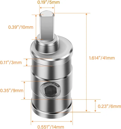 Miniatura 7 de Recoil WR04 Amplificador de alimentación/entrada a tierra, reductor de calibre de latón, calibre 1/0 a calibre 4, con cubiertas de silicona