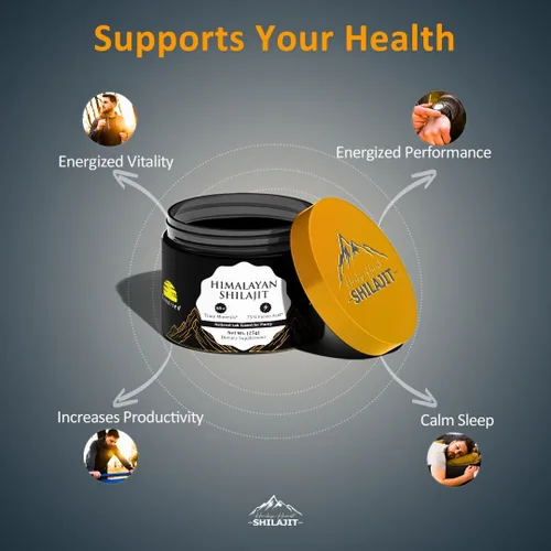 Miniatura 6 de Resina Shilajit pura del Himalaya Shilajit orgánico Probado en laboratorio de 0.88 onzas Impulso de energía Apoyo inmunológico Mejora