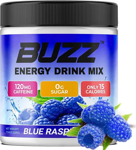 Miniatura 4 de Morning Buzz Bebida energética en polvo, mezcla de bebida Energy Boost, energía sin azúcar con antioxidantes, producto de resistencia a la nutrición
