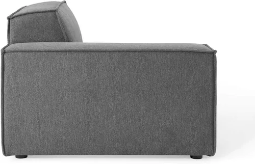 Miniatura 9 de Modway EEI-4112-CHA Restore - Sofá seccional de 3 piezas, color carbón