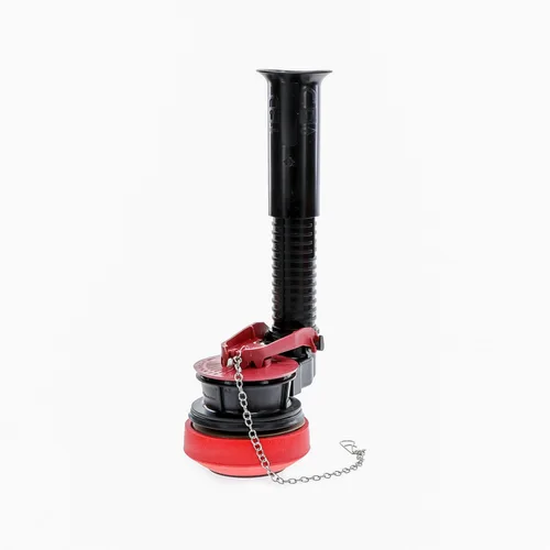 Miniatura 2 de Fluidmaster K-507A-008 Kit de reparación universal de válvula de descarga de inodoro ajustable de 2 pulgadas con herramienta de inodoro multicolor