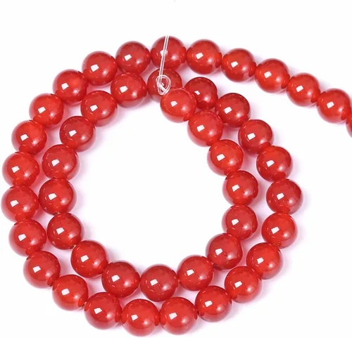 Miniatura 99 de 4MM 86 piezas cuentas sueltas de calcedonia azul aguamarina para hacer joyas, pulseras, collares Aguamarina azul