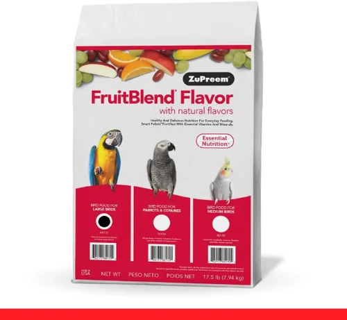 Miniatura 10 de ZuPreem Alimento Natural para Aves, Pellets de Alimento para Aves para Amazonas, Cacatúas y Guacamayos, ZuPreem Core Nutrition, Hecho en Estados