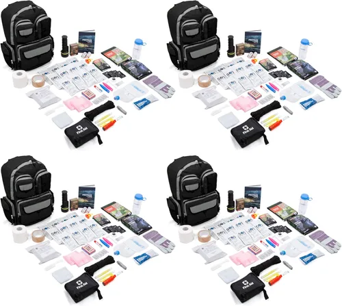 Kit de supervivencia de lujo para 4 personas Deluxe