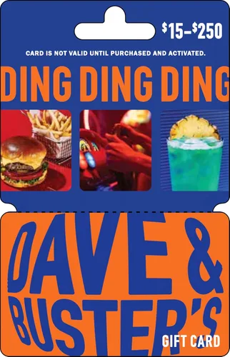 Miniatura 2 de Dave & Buster's Tarjeta de regalo $25