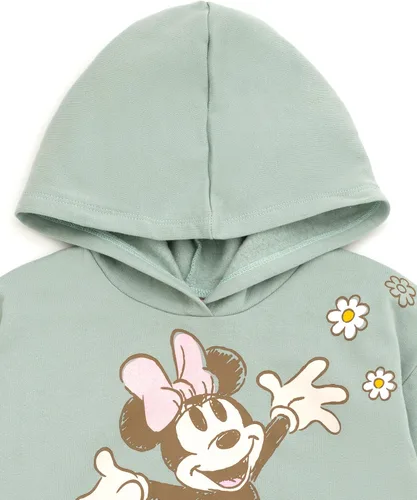 Miniatura 6 de Disney Minnie Mouse Little Mermaid Lilo & Stitch - Conjunto de sudadera con capucha y pantalones de forro polar para recién nacidos a niños grandes