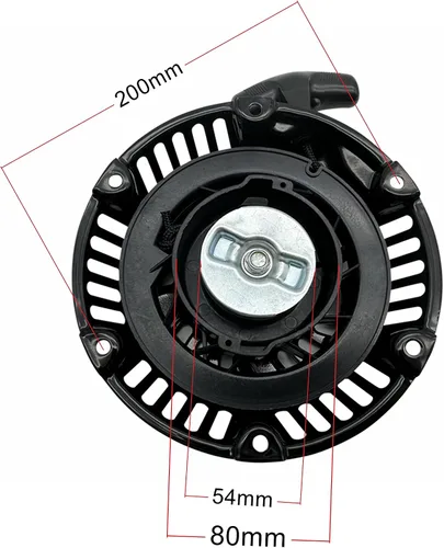 Miniatura 4 de YAMAKATO Tire de arranque de cuerda de arranque de retroceso Conjunto de cable de arranque para Predator Starter 420 439 440 cc 11hp 13hp gx440 motor