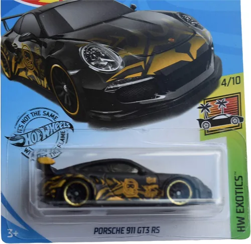 Miniatura 2 de Hot Wheels Porsche 911 GT3 RS 162/250, negro