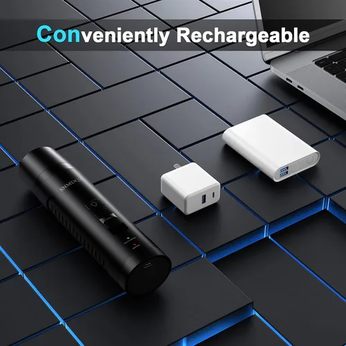 Miniatura 7 de Molinillo de uñas para perros, recortadores de uñas para perros y juego de cortaúñas con 2 luces LED. Molinillo de uñas para mascotas eléctrico
