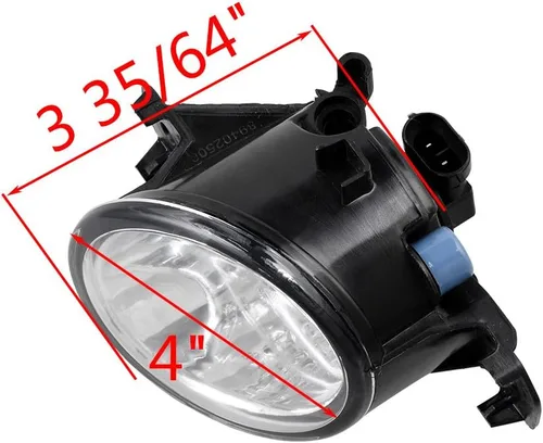 Miniatura 3 de Lámparas antiniebla de 9 LED con lente de cristal real Compatibles con Nissan Rogue Altima Sentra Maxima Versa Pathfinder (2X)
