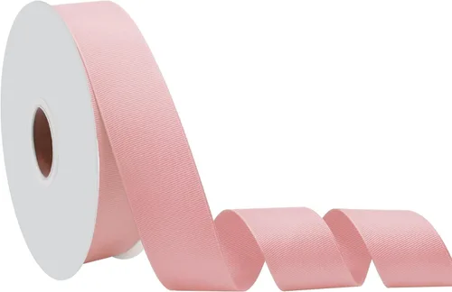 Miniatura 92 de Cinta blanca de grogrén de 1-1/2 pulgadas x 50 yardas para envolver regalos, muy adecuada para decoración de bodas, ramos, manualidades, costura