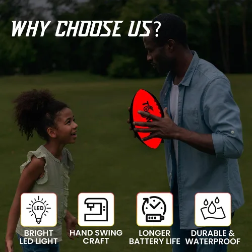 Miniatura 5 de Balón de fútbol con luz para niños, brilla en la oscuridad, con luces LED preinstaladas, pilas incluidas
