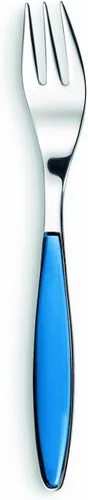 Miniatura 6 de Guzzini Feeling – 6-Inch L Tenedor de postre, Azul (Cobalt Blue)