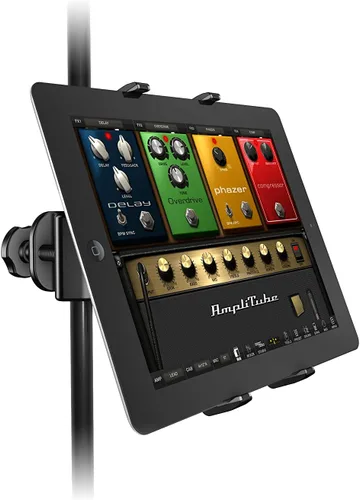 Miniatura 5 de IK Multimedia iKlip Xpand - Soporte para tableta para soportes de micrófono, se adapta a tabletas iPad y Android de entre 7" a 12.9" con un giro