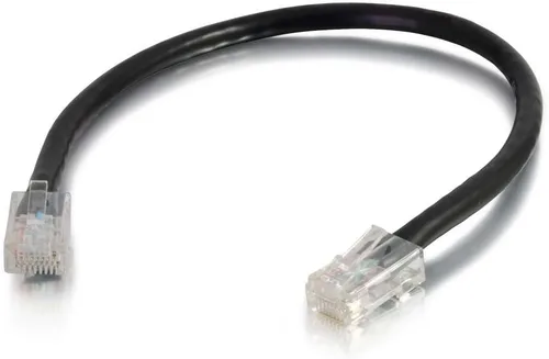 Miniatura 82 de C2G 24494 Cable cruzado Cat5e - Cable de conexión de red sin blindaje sin arranque, naranja (3 pies, 3.0 ft)
