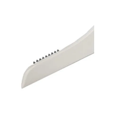 Miniatura 3 de NAHANCO Perchas de madera para bebé/bebé, blanco de bajo brillo, 25/CTN.
