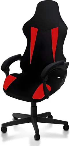 Miniatura 11 de Fundas para Sillas Gaming Solamente, Elásticas Suaves Gruesas de Malla Transpirable Resistentes a Rayones Funda de Asiento para Silla Gaming con 2