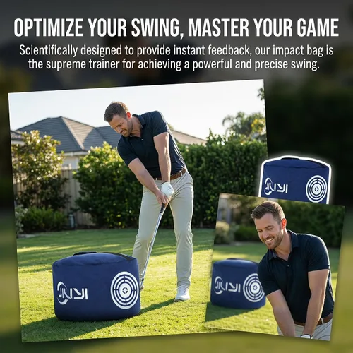 Miniatura 2 de Bolsas de impacto de golf, entrenador de swing de golf, regalos de golf para hombres, resistentes al agua