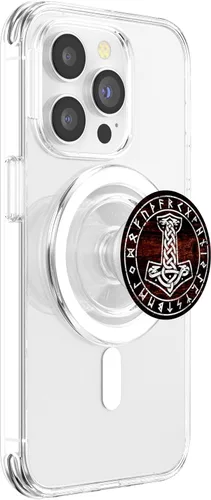 Miniatura 4 de Mjolnir Thor Hammer Viking Norse Mythology PopSockets PopGrip: agarre intercambiable para teléfonos y tabletas PopSockets MagSafe PopGrip para iPhone