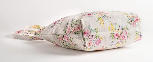 Miniatura 9 de Maison d' Hermine - Bolsa de lona de algodón reutilizable para mujeres, con asa para el hombro, bolsas a granel para compras y viajes