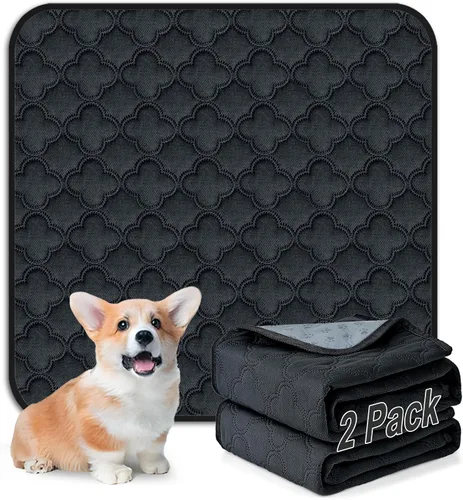 Miniatura 21 de FunFurry Forro lavable para jaula de conejillo de indias, paquete de 4 almohadillas reutilizables y lavables, ropa de cama impermeable