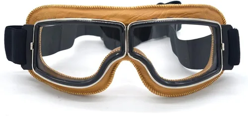 Miniatura 11 de Gafas de Motocicleta Vintage Antiarañazos Gafas de Scooter Esquí para Hombres Mujeres Adultos