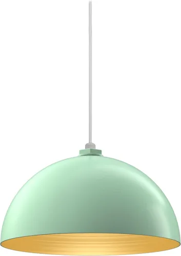 Miniatura 116 de Steel Lighting Co. Brentwood - Lámpara colgante Montada en el techo Cúpula redonda de 14 pulgadas Estilo moderno contemporáneo de granja