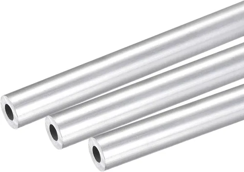 Miniatura 36 de uxcell 6063 Tubo redondo de aluminio 0.315 in OD 0.157 in Diámetro interior 9.843 in Longitud Tubería 3 PC