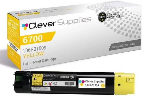 Miniatura 350 de CS compatible Xerox Phaser 6510/WorkCentre 6515 (106r03480) 2 cartuchos de tóner negro para Phaser 6510, WorkCentre 6515 2 negro