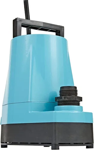 Miniatura 9 de Little Giant 5-MSP 115-Volt, 1/6 HP, 1200 GPH, Bomba de utilidad manual de aluminio, cable de 10 pies, azul, 505000
