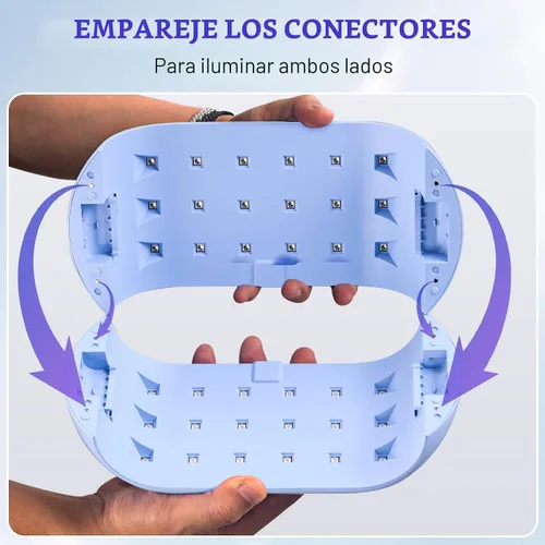 Miniatura 6 de LET'S RESIN Luz UV, Luz de Resina de Dos Caras con Tiempo de Configuración Más Largo (2m, 3m, 5m) con 36 Perlas LED, Lámpara UV de Tamaño Grande