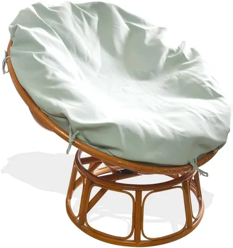 Miniatura 10 de Papasan - Funda de cojín para exteriores, resistente al agua, fácil de limpiar, fijada internamente, extraíble, con cremallera, funda de cojín