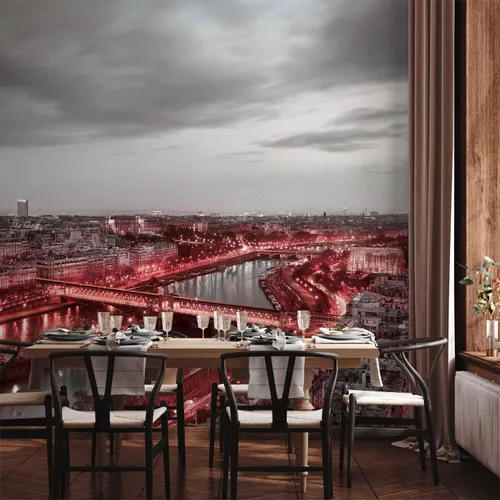 Miniatura 6 de artgeist Mural de pared prémium de París 79 x 55 pulgadas, papel tapiz no tejido XXL, decoración de pared de forro polar, impresión fotográfica