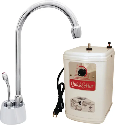 Miniatura 11 de Westbrass DT1F271-12 Develosah - Grifo dispensador de agua caliente de 9 pulgadas con sistema de tanque digital HotMaster DigiHot y filtro de agua
